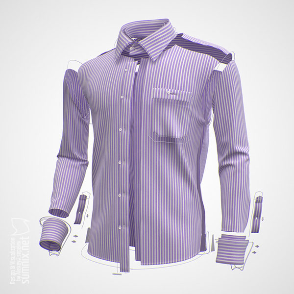 Men's shirt customizer poster